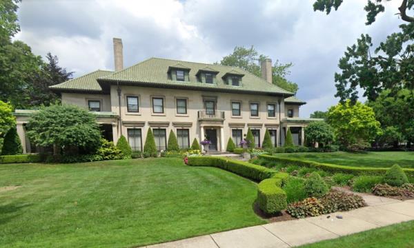 Exterior of Hoover's home.