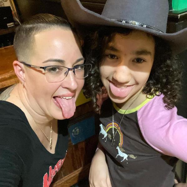 Felicia and her mom, Elaina LoAlbo