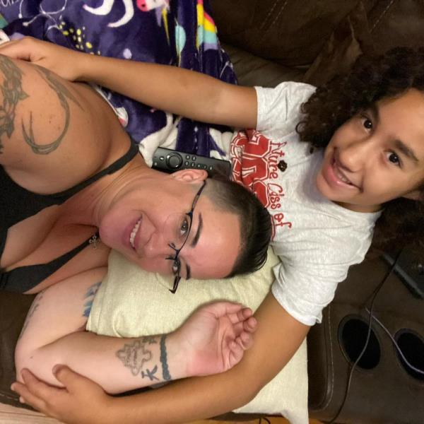 Felicia and her mom, Elaina LoAlbo