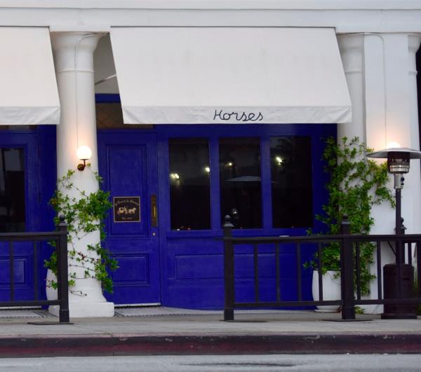 Elizabeth Johnson,32, and Will Aghajanian, 31, opened Hollywood eatery Horses in late 2021, which quickly became the city's new celebrity hotspot.