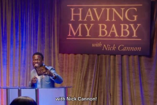 Kevin Hart in the fake promo