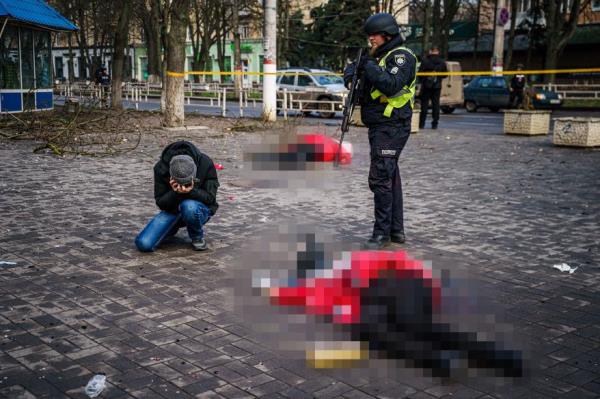 bodies on ground