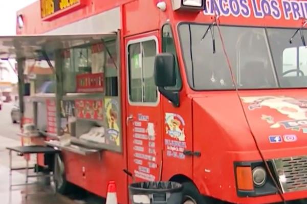 Two people were shot at a taco truck in South LA Mo<em></em>nday morning.</p>

<p>　　The shooting place closer to 12:20 a.m. on Manchester Avenue and St. Andrews Place in the Manchester Square neighborhood of South LA.</p>

<p>　　When police arrived at the scene they found two men who had suffered gunshot wounds just outside of the taco truck. At this time, police do not know the cause of the shooting or have a des<em></em>cription of anyone who was involved.