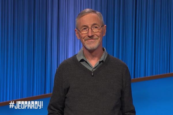 Ray Lalo<em></em>nde won 13 games of Jeopardy!