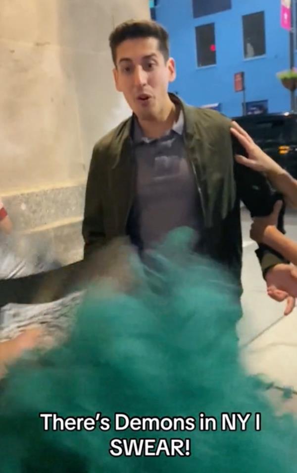 Lizzy Asleigh, a singer from Brookly, virally shared TikTok footage of the man she claims ripped off her wig in New York City.