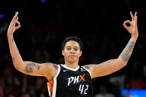 WNBA star Brittney Griner