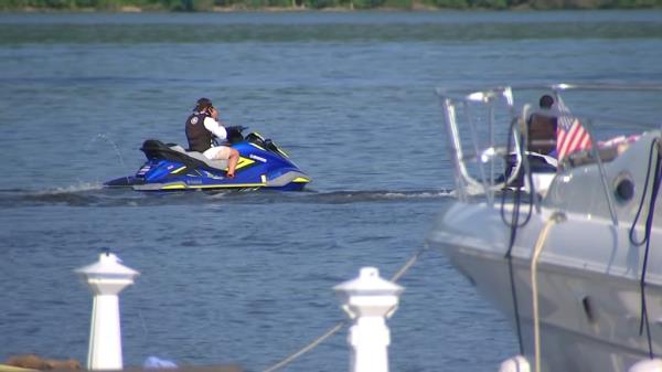 One kileld, one injured in Hudson River Jet Ski collision.