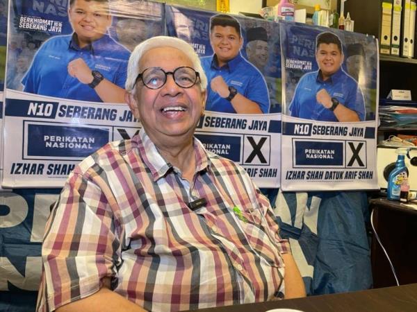 Datuk Arif Shah Omar Shah. Picture by Nurul Atikah Sarji 
