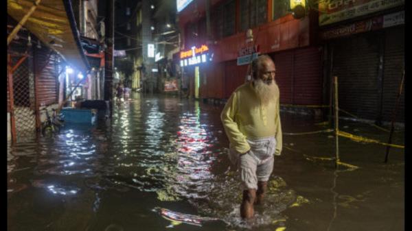 Improper drainage system often leads to severe waterlogging in Dhaka during periods of heavy rainfall. Photo: Ashraful Rafid 
