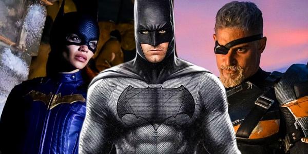DCEU Ben Affleck Batman Batgirl Deathstroke