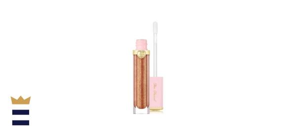 Too Faced Pretty Rich & Dazzling High-Shine Sparkling Lip Gloss in Sunset Crush