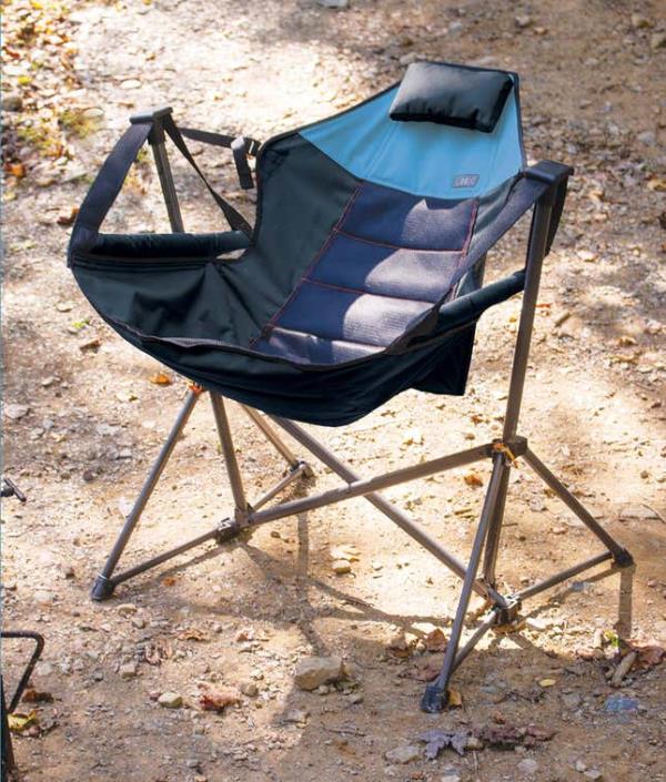 Rio’s hammock chair.