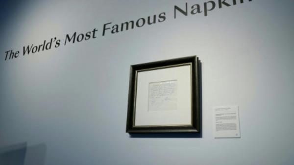 Napkin used by Barcelona to sign Messi sold for nearly $1 million 