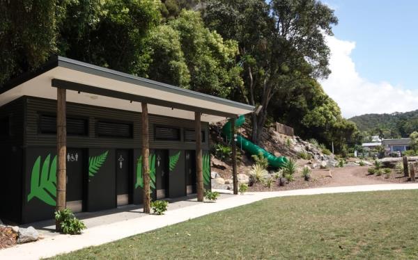 A o<em></em>nce run-down toilet block has been upgraded as part of the project.