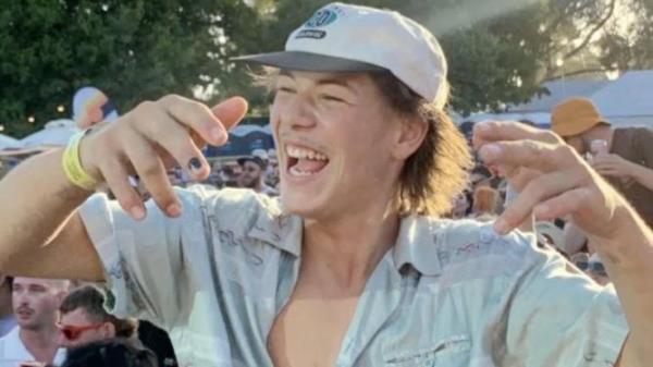 Charlie Stevens was struck by a car and killed while out celebrating schoolies with friends. Supplied