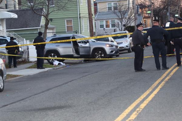 Four victims — aged 29, 33, 33 and 39 — were standing around a vehicle outside of 117-29 143rd St. in South Jamaica when a gunman approached them and opened fire.