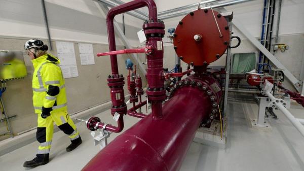 A compression station of the Baltic-co<em></em>nnector marine gas pipeline