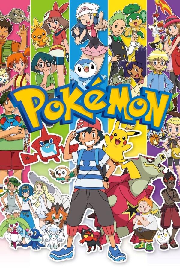 Pokemon horizons: Polteageist puts up its fists, ready to fight.