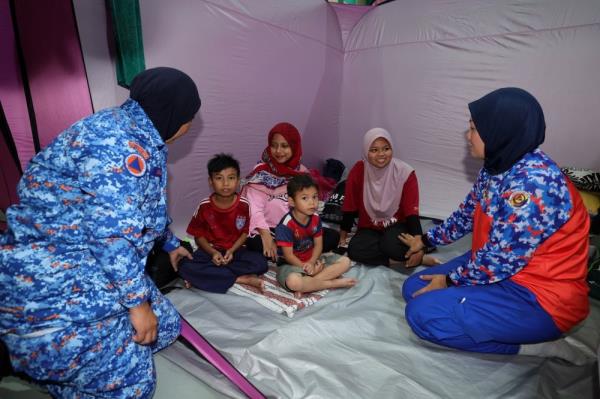 Nadma: Number of flood victims in Johor drops to 1,153 people this evening