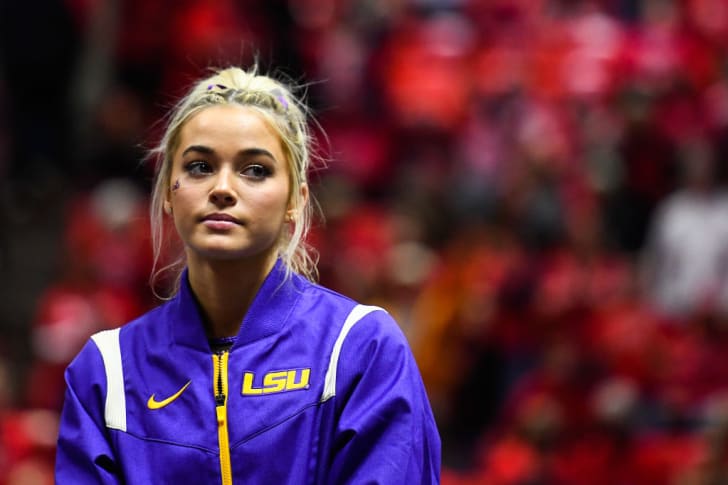 LSU gymnast Olivia Dunne in 2023